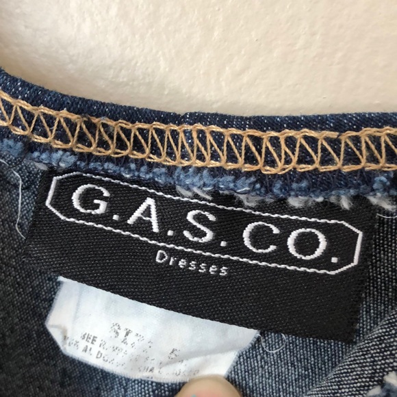 G.A.S.CO. Cute Woman’s Jeans Mini Dress Size 5 - Picture 7 of 8